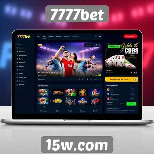 Interface do usuário do site 7777bet e sua usabilidade